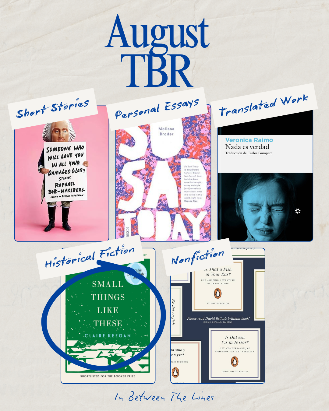 Help me pick out the next book!
