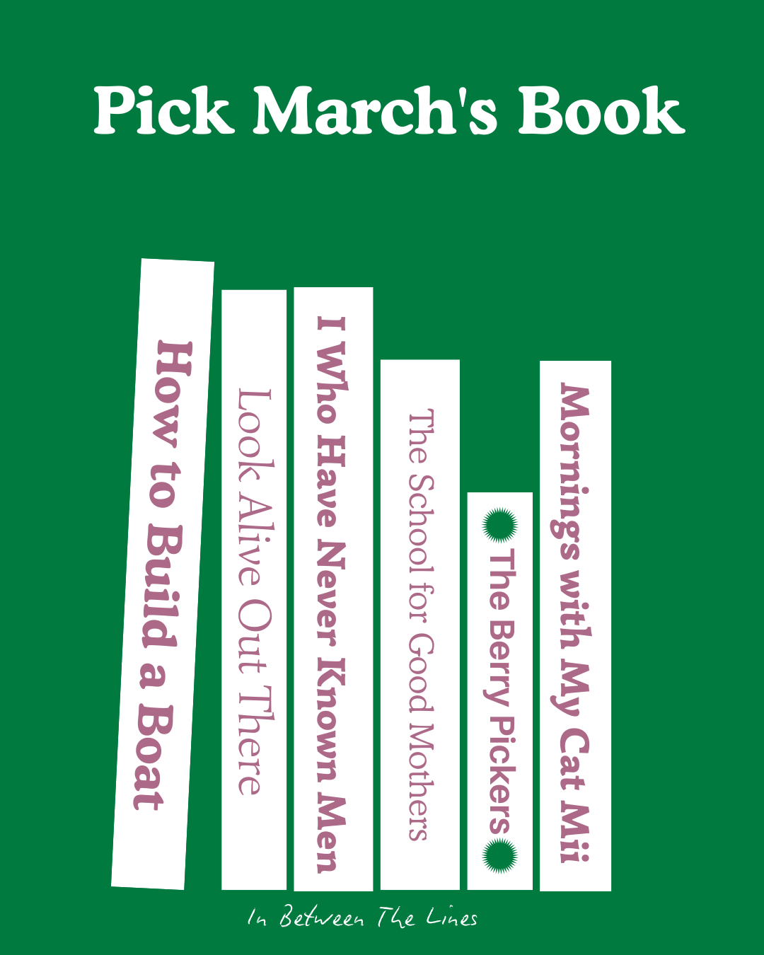 Poll: Pick the Book of the Month